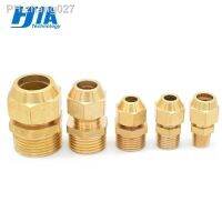 copper Flaring directly connect 1/8 quot; 1/4 quot; 3/8 quot; 1/4 quot; Male Thread brass fitting copper expansion estuary flared Adapter Connector