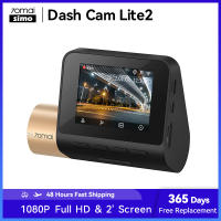 ใหม่70mai Dash Cam Lite2 Full HD 2 หน้าจอ LCD 1080P 70mai รถ DVR 24H ที่จอดรถ130FOV Night Vision ภายนอก GPS