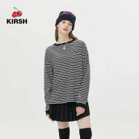 [KIRSH] SMALL CHERRY LONG SLEEVE STRIPE T-SHIRT