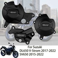 มีเคสป้องกันเครื่องยนต์สำหรับ DL650 SV650X SV650 Suzuki V-STROM 2018-2023ปลอกสำหรับ GB ป้องกันเครื่องยนต์ป้องกันรถจักรยานยนต์แข่ง