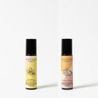 ลูกกลิ้งน้ำมันหอมระเหย แบรนด์ KLINNARY Duo Set C รวม 2 กลิ่น (Raindrops on Ylang Ylang &amp; Winter Orange)