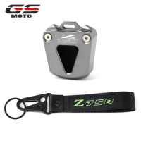 ♠ For Kawasaki z750 Z 750 2002-2012 2012 2013 2014 12015 Motorcycle Key Shell Case Cover Holder Embroidery Keychain Keyring Chain