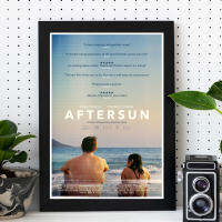 Aftersun Poster (2022) โปสเตอร์ภาพยนตร์ดราม่า พ่อและลูกสาวที่โดดเด่นจากงาน Critics’ Week