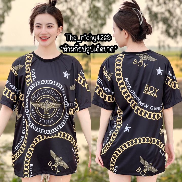 termtem4949-เสื้องานพิมลาย-คอกลม-หลายลาย-m-l-xxl