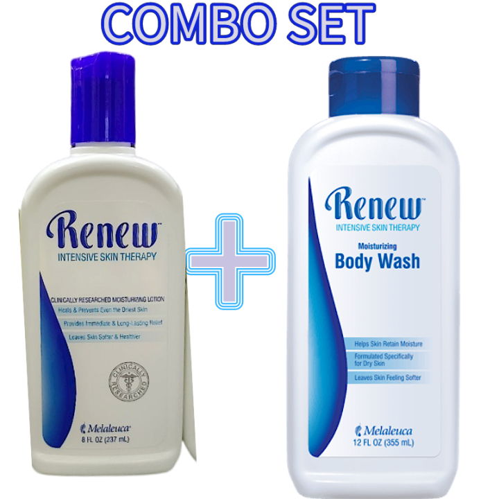 100 Original Form Melaleuca Best Value SET Renew Body wash