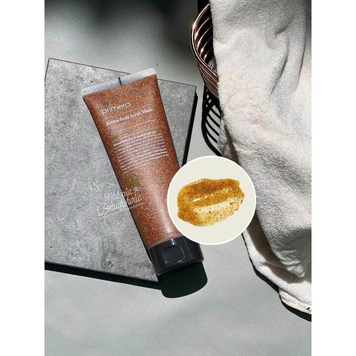 Tẩy da chết body PRIMERA AROMA BODY SRCUB WASH FRESH UP SẢN PHẨM CHẤT