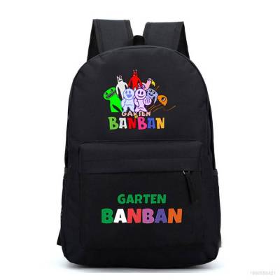 Garten of Banban Backpack for Women Men Student School Large Capacity Printing Personality Multipurpose Female Bags