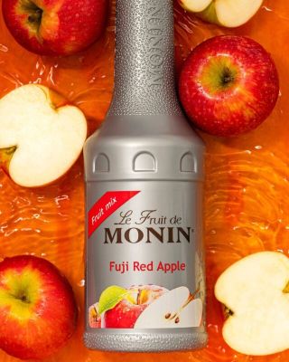 (GL) ไซรัปเพียวเร่โมนิน กลิ่น “แอปเปิ้ลแดงฟูจิ” ขนาด 1 ลิตร