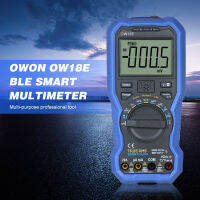 OW18E 4 1/2หลักสมาร์ท BLE 4.0มัลติมิเตอร์ RMS จริงความแม่นยำสูงดิจิตอลเครื่องวัดแรงดันไฟฟ้า LCD W-ไร้สายการเชื่อมต่อเก็บข้อมูลอัตโนมัติ AC/DC แรงดันไฟฟ้าและความต้านทางกระแสไฟ Capacitance ความถี่สัดส่วนของหน้าที่ NCV การวัดอุณหภูมิ Multitester