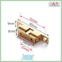 Danux ประตูลูกปัดเคลือบสำหรับล็อคสัมผัสทองเหลือง1ชิ้นประตูตู้เก็บของคลิปสปริงที่จับสลักประตูตู้เก็บของแบบลูกบอลคู่สีเงินขนาด42/50/60/70มม.