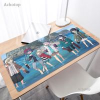 Japan Anime Yuru Camp Mouse Pad Large Cute Girl Mousepad XXL Laptop Office Gaming Accessories Fashion Otaku Rubber Compu