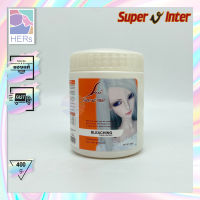 Super V Inter Bleaching Powder Lightener.ผงฟอกสีผม ซุปเปอร์วี อินเตอร์ (400 กรัม.)