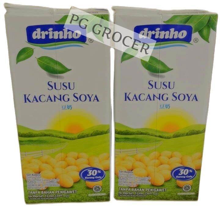 Drinho Soya Bean Milk 1L Ready Stock(expiry year 2023) | Lazada