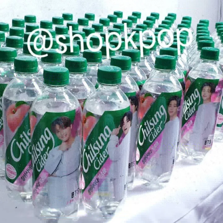 Chilsung Cider x BTS Lazada PH