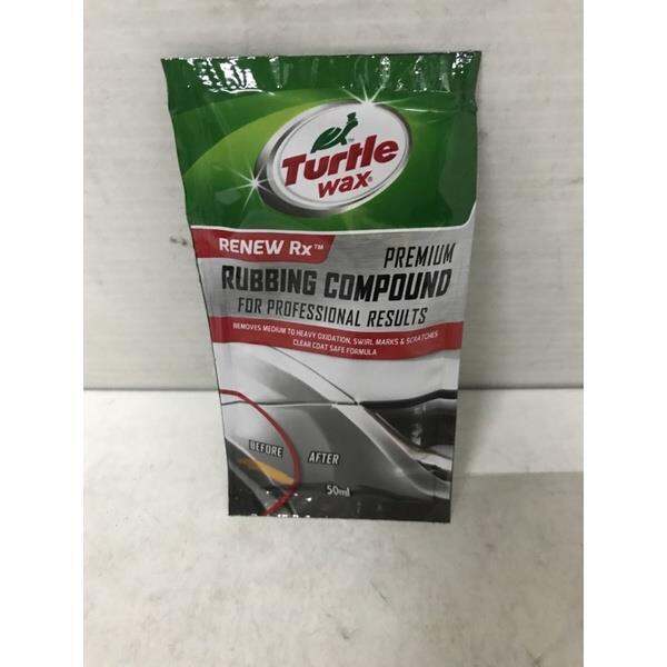 TURTLE WAX Rubbing compound (50ml) Lazada PH