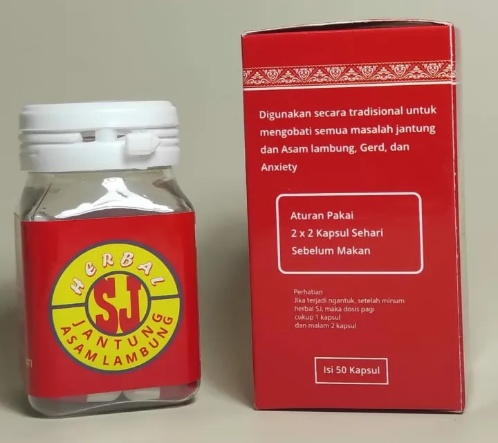 Obat Asam Lambung Herbal Produk Sj Isi 50 Kapsul Lazada Indonesia