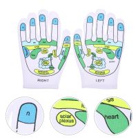 ：《》{“】= S Hand Reflexology Acupoint Acupressure Tools  Hands Reusable Mittens Household Spa Point Exfoliator Textured