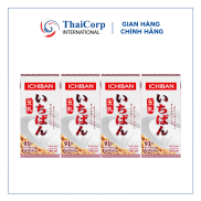 Lốc 4 Hộp Sữa Đậu Nành Nguyên Chất ICHIBAN 180ml Hộp