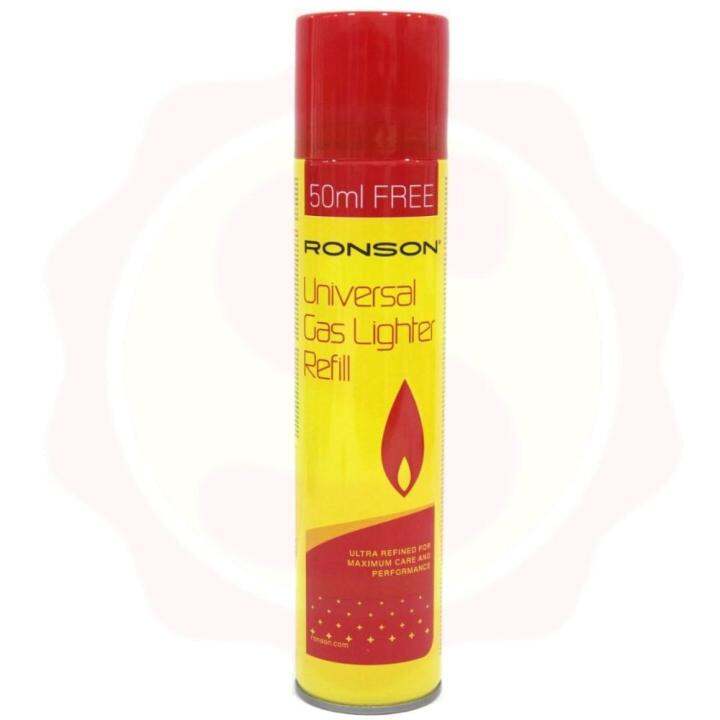 Ronson Universal Butane Gas Lighter Refill 300ml Lazada
