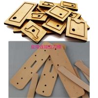 Japan steel knife Leather Craft Template Belt Connector Knife Mould Die Cutting Leather Hole DIY Punches Tool Set