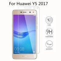 กระจกนิรภัยสำหรับ Huawei Y5 2017 5.0 "MYA-U29 MYA-L02 MYA-L03 Y5 III ป้องกันหน้าจอ 9H 2.5D บนโทรศัพท์ป้องกันฟิล์ม