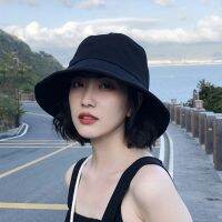 [COD] womens hat fishermans high-level summer all-match sunscreen sunshade sun short hair suitable for wearing hats