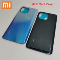 Xiaomi Mi 11 5กรัมปกหลัง3D กระจกประตูด้านหลังที่อยู่อาศัยปกเปลี่ยนกรณี