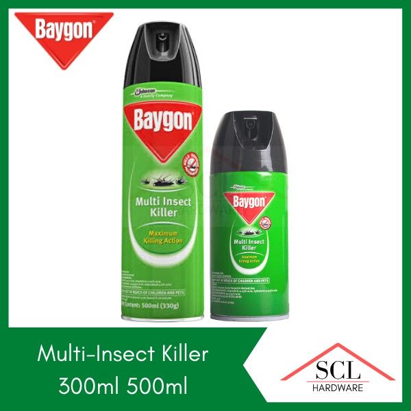 BAYGON Mutli-Insect Sprayer 300ml / 500ml | Lazada PH