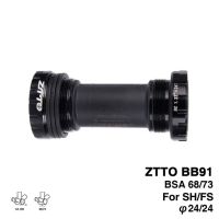 ZTTto Bsa68น็อตยึดช่วงล่าง Bb91แบริ่งภายนอก68 73ด้ายสำหรับ Prowheel 24มม. Crankset กันน้ำ Cnc Mtb