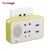 Multi Function USB Charger with LED Light Mobile Phone Charging station Scanner Laptop USB Charger Hub Universal Socket