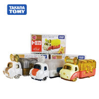 TAKARA TOMY TOMICA มิกกี้มินนี่โอลาฟพูห์หมีวินนี่ล้อแม็ก D Iecast โลหะรถรุ่นยานพาหนะของขวัญของเล่นคอลเลกชัน