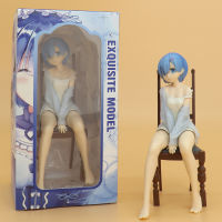 Anime Garage Kits Two-Dimensional Beautiful Girl Pajamas Boxed Rem A Different World Model Car From Scratch Interior Decorations