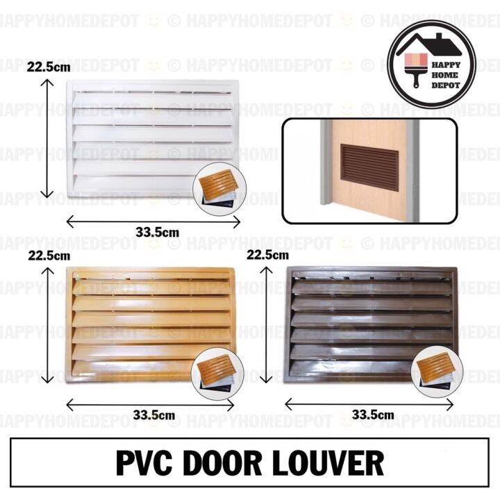 *1 SET* PVC DOOR LOUVER ⚠ Kindly read description ⚠ Lazada PH