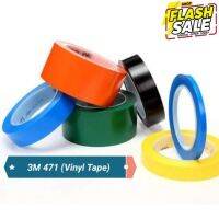 3M 471 Vinyl Tape เทปตัดเส้น ตีเส้นพื้น (เนื้อไวนิล) ตีเส้นคม + เข้าโค้งเนียนเรียบ ทนอุณหภูมิสูง พ่นสีอบได้ #สติ๊กเกอร์ติดรถ  #สติ๊กเกอร์ติดรถ ญี่ปุ่น  #สติ๊กเกอร์ติดรถยนต์ ซิ่ง  #สติ๊กเกอร์ติดรถยนต์ 3m