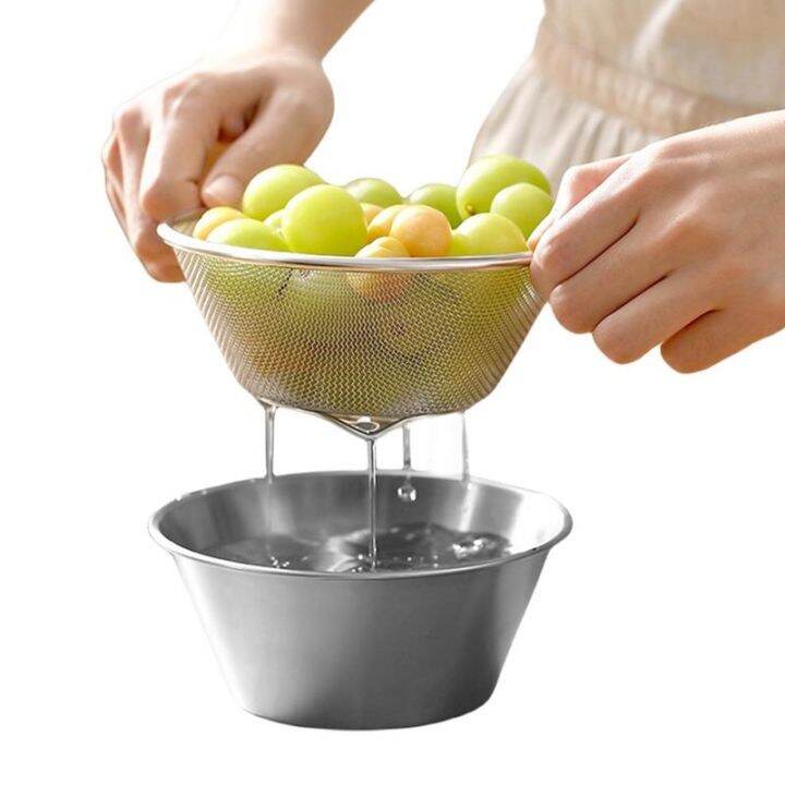 cc-700ml-metal-pot-rice-washing-bowl-layer-design-multifunctional-colander-drain-basket