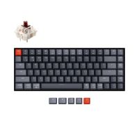 Keychron K2 AXZ V2 Bluetooth Mechanical Keyboard W/ Gateron G Pro Switch/White LED Backlight 84-Key Version B