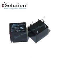 【YP】 5PCS SRA-12VDC-CL T74 20A 12 V 5 feet SONGLE relay new