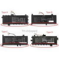 New Original C21N1818 C21N1818-1 B21N1818 B21N1818-3 Laptop Battery For ASUS VivoBook 15 X512FA X509FB A509FA A409FL F509FJ สต็อกสำเร็จรูป agapi