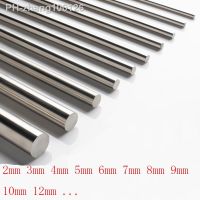 303 Stainless Steel Rod 2mm 2.5mm 3mm 4mm 5mm 6mm 7mm 8mm 8.5mm 9mm 10mm 12mm 15mm 16mm linear shaft metric round rod 400mm Long