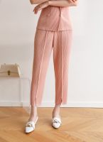 Best Seller!! 2MUAY PLEAT กางเกงผู้หญิง กางเกงพลีทคุณภาพ รุ่น GJO8769 8สี FREE SIZE THICK SLIM TUCK PLEAT PANT