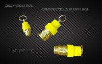 เซฟตี้วาล์ว Air Compressor Safety Release Valve วาล์วปล่อยลม 1/4,3/8,1/2 BSP 120PSI Copper Pressure Relief Regulator  YBA(01)