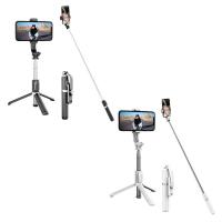 Extendable Selfie Stick Phone Tripod Phone Stand Tripod Selfie Stick Tripod with Remote 360 Degree Rotation Phone Holder for Width 65-95mm for Live Streaming Photography for sale