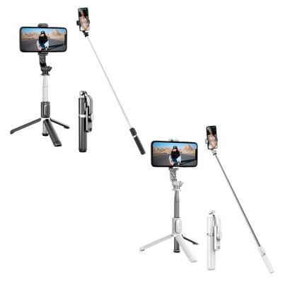 Phone Tripod Stand With Remote Selfie Stick Tripod With Remote 360 Selfie Stick Rotation Tripod All in One Phone Stand for Phones Width 60-95mm for Live Streaming Photography attractively