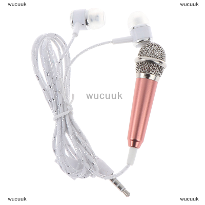 wucuuk 1PC 3.5MM พร้อมหูฟัง STEREO MIC Audio Microphone สำหรับอุปกรณ์เสริมโทรศัพท์มือถือ