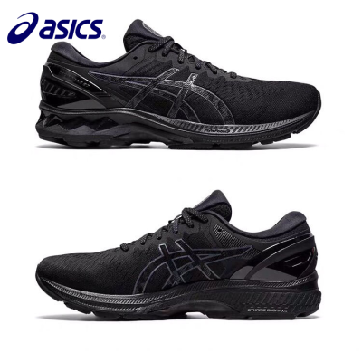 2023 Asics รองเท้าผู้หญิงรองเท้าบุรุษแบบเจล KAYANOK27รองรับการวิ่งมาราธอนทางไกลรองเท้าบุรุษกีฬาวิ่ง