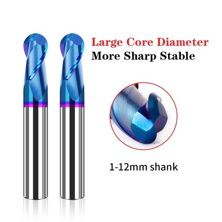 augt-ball-nose-end-mill-hrc65-1-20mm-shank-2-flute-cnc-router-bit-nano-เครื่องตัดคาร์ไบด์เคลือบสีน้ําเงินสําหรับเครื่องมือโลหะ