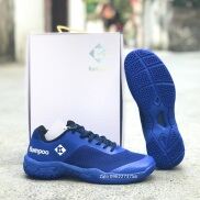 Chính hãng Giày cầu lông, giày bóng chuyền Kumpoo D43 màu xanh -Sportsviet