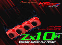 ปากแตร Zx10R Velocity stackZx10R - AirFunnel Zx10R [KSPP]