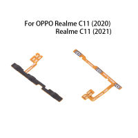 เปิดปิดสวิตช์ปิดเสียงปุ่มควบคุมระดับเสียงปุ่ม FLEX CABLE สำหรับ OPPO Realme C11 (2021)-hdfssaa