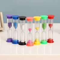 6Pcs Kid 6 Colors Classroom Game Sand Clock Timer Montessori Toys Hourglass Sandglass Home Decor Toys for Children Dla Dzieci